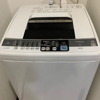 ヒタチ　6kg 洗濯機