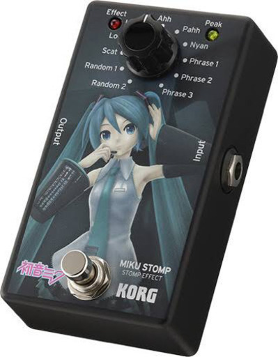 【ほぼ新品】KORG Miku Stomp