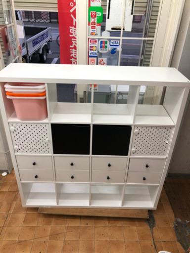 オープンラック 収納棚 本棚 IKEA カラックス 