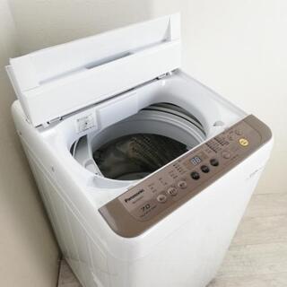中古 高年式 7.0kg 全自動洗濯機 パナソニック NA-F70PB11 2017年製造 送風乾燥機能 節水 6ヶ月保証付き