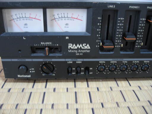 割引 パナソニックPAアンプ 引き取りのみ 