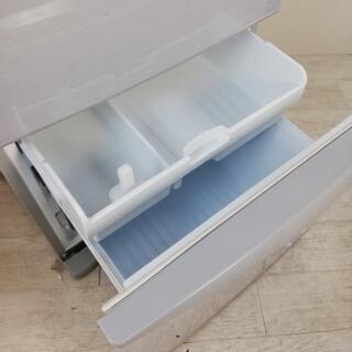 中古 店舗近郊送料格安 340L 自動製氷機能搭載 3ドア冷蔵庫 東芝 GR-E34N