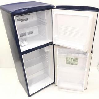 中古 希少 137L ブルー 2ドア冷蔵庫 アクア AQR-141C-A 2013年製 ブルー 6