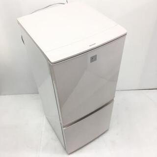 中古 137L プラズマクラスター 2ドア冷蔵庫 シャープ つけ...