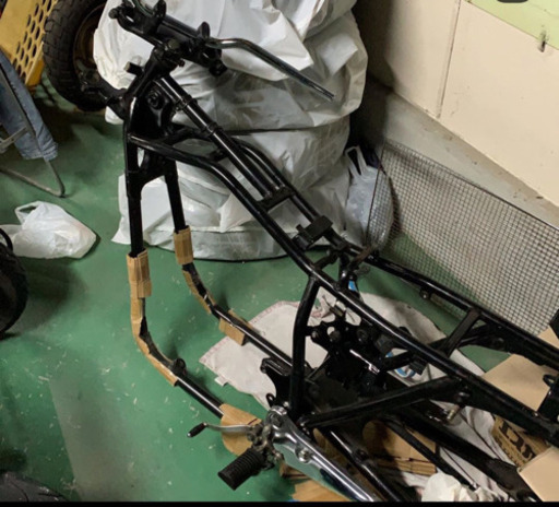 gs450e書類付きフレーム　部品　エンジンgsx400e