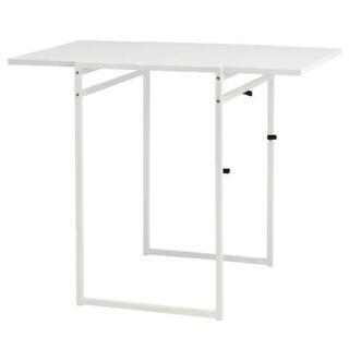 【サイズ変更可/美品】テーブル MUDDUS ホワイト 白 IKEA