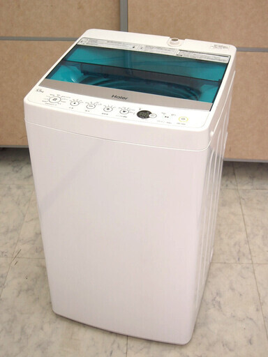 11【6ヶ月保証付】18年製 ハイアール 5.5kg 全自動洗濯機 JW-C55A