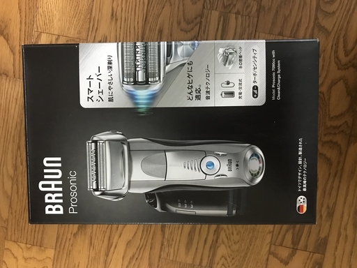 シェーバー+替刃+洗浄液（BRAUN Prosonic　7090cc ）