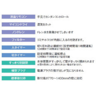 [美品]窓枠クーラー