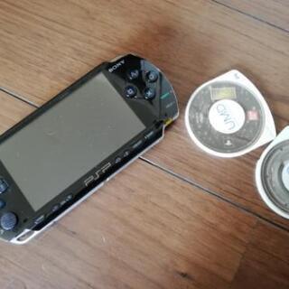 （商談中）ジャンク　PSP &ゲーム２つ