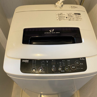 お取引決定  Haier 4.2kg洗濯機 JW-K42H 20...