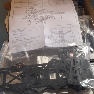 本格的※250サイズ小型ドローン組み立てキット☆ドローンレースなどに