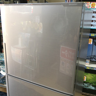 美品 2017年製 SHARP 225L冷蔵庫 シャープ SJ-D23B-S