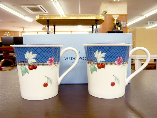 新品 WEDGWOOD マグカップ FRUIT SYMPHONY フルーツシンフォニー ペア