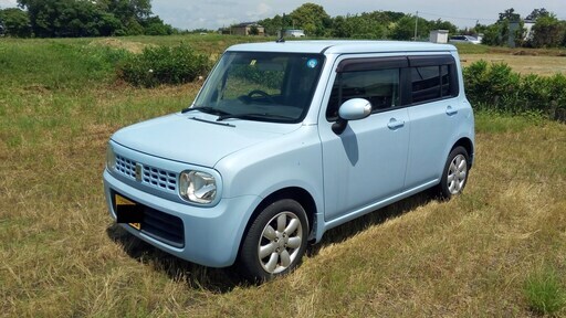 スズキラパンt Abs付スマートキーインパネcvt平成21年式 Hide86 四日市のアルトラパンの中古車 ジモティー
