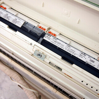 【21】シャープ エアコン おもに18畳用 AY-D56SX ※一部破損有