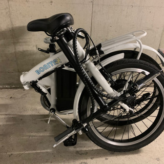 折り畳みフル電動自転車　モペット　ボニータ20