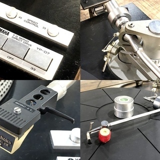ヤマハ ターンテーブル ダイレクトドライブ YP-D7 YAMAHA DIRECT DRIVE 　Technics テクニクス MM型 カートリッジ【205C-ⅡX】