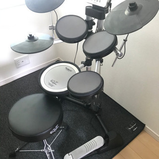 Roland V-drum HD-3  椅子、消音マット付き