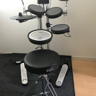 Roland V-drum HD-3  椅子、消音マット付き