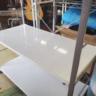 仙台市若林区若林～綺麗なホワイト⤴️スチールラック/棚  