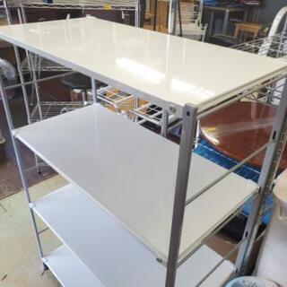 仙台市若林区若林～綺麗なホワイト⤴️スチールラック/棚  