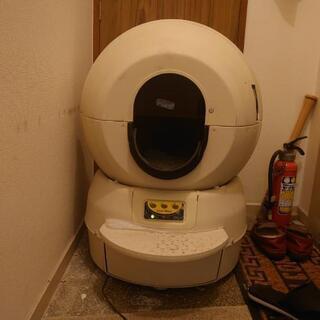全自動猫トイレ「キャットロボット」旧型