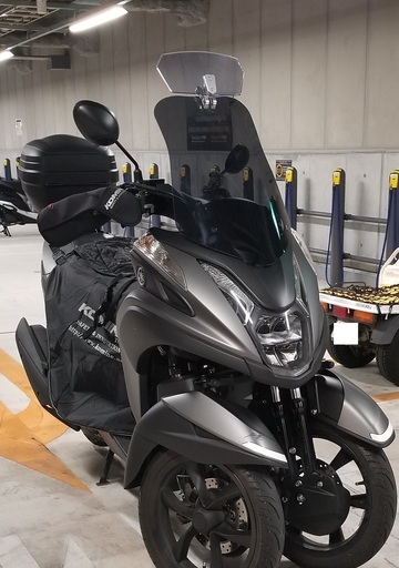 値下げしました トリシティ用ロングスクリーン 可変スポイラー マイケル 渋谷のその他の中古あげます 譲ります ジモティーで不用品の処分