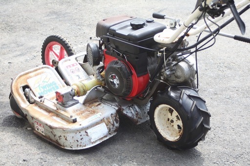 中古 自走式2面草刈機 オーレック WM606B ウイングモア 程度良 引取り