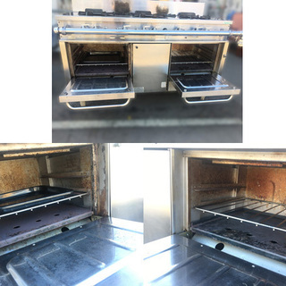 TANICO/タニコー 業務用熱機器 ガスレンジ アルファシリーズ NR1532 都市ガス用 2005年製 厨房機器【自社配送は札幌市内限定】