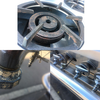 TANICO/タニコー 業務用熱機器 ガスレンジ アルファシリーズ NR1532 都市ガス用 2005年製 厨房機器【自社配送は札幌市内限定】