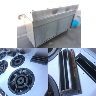 TANICO/タニコー 業務用熱機器 ガスレンジ アルファシリーズ NR1532 都市ガス用 2005年製 厨房機器【自社配送は札幌市内限定】