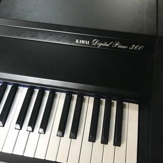 鍵盤楽器、ピアノ ☆KAWAI/電子ピアノ/PW360/音量調整/ヘッドホン端子 