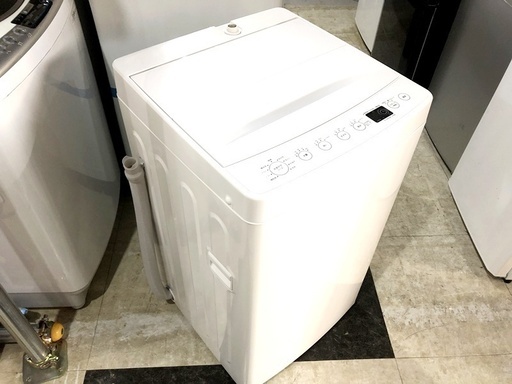 札幌近郊　送料無料　ハイアール 全自動洗濯機 AT-WM45B 4.5kg 2019年製