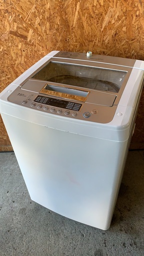 A2196　LG 7.5kg洗濯機　２０１１年　M