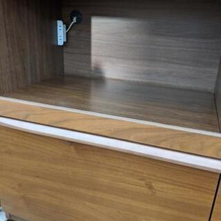 レンジボード 食器棚 キッチン収納 コンセント6口 幅140cm💳自社配送時🌟代引き可💳※現金、クレジット、スマホ決済対応※