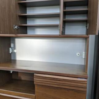 レンジボード 食器棚 キッチン収納 コンセント6口 幅140cm💳自社配送時🌟代引き可💳※現金、クレジット、スマホ決済対応※