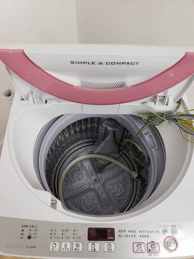 SHARP洗濯機　2016年製　6kg　東京　神奈川　格安配送　ka102