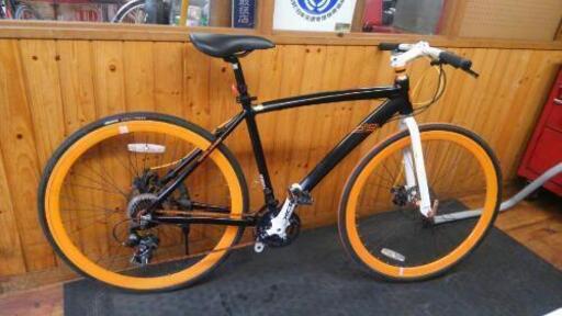 終了です。自転車屋の中古クロスバイク　前後ディスクブレーキ　整備済　通勤通学　サブバイク等にいかがでしょうか。