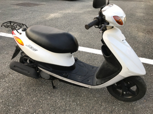 売約済みヤマハ　ジョグDX白 FI車　SA39J  軽メンテ済み　普通に乗れる　サイドスタンド付　福岡市