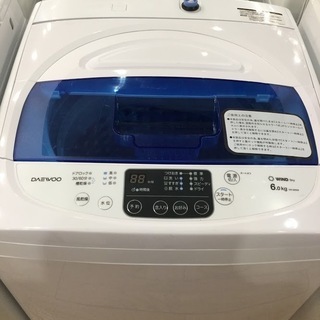 安心1年保証付】Daewoo 全自動洗濯機 DW-S60KB 2019年製【ﾄﾚﾌｧｸ
