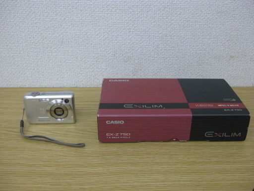 CASIO カシオ EXILIM デジカメ EX-Z750 デジタルカメラ オリジナル本革ケース付