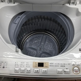 1年保証付き！洗濯機 SHARP 6.0kg 2019年製 ES-GE6C