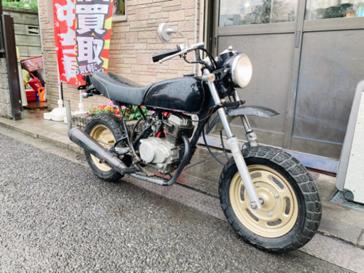 ホンダ　エイプ50 黒