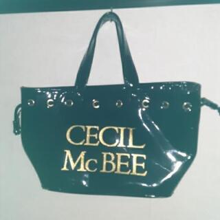 CECIL McBEEの黒のエナメルbag