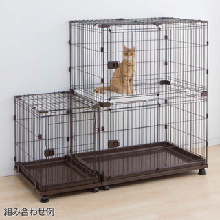3段+スペース付き ペットケージ  アイリスオーヤマ 3段+スペース付き ペットケージ アイリスオーヤマ