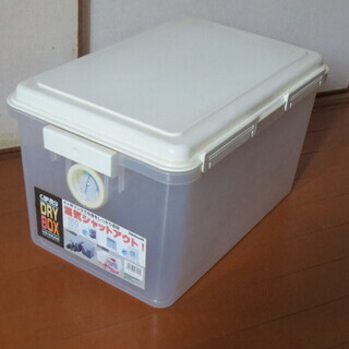 湿度計付き収納boxカメラもレンズも超収納 キャパシティドライボックス Mikisan 本厚木のその他の中古あげます 譲ります ジモティーで不用品の処分