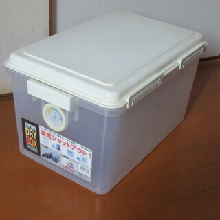 湿度計付き収納box　カメラもレンズも超収納！「キャパシティドラ...