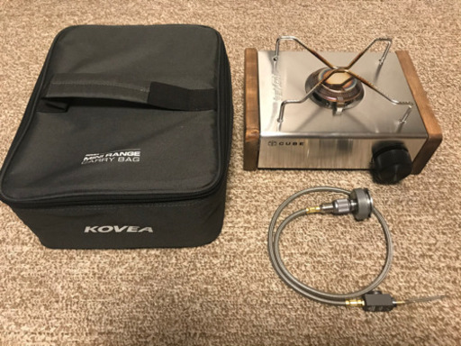 キャンプ　バーナー【KOVEA】コベアキューブ
