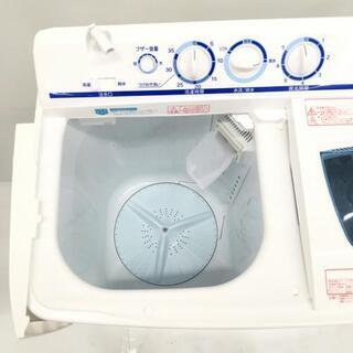 中古 日立 5.5kg 2槽式洗濯機 青空 PS-55AS2 2017年製